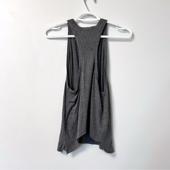 Joah Brown Perfect Shape Tank in Grey - Picture 4 of 4
